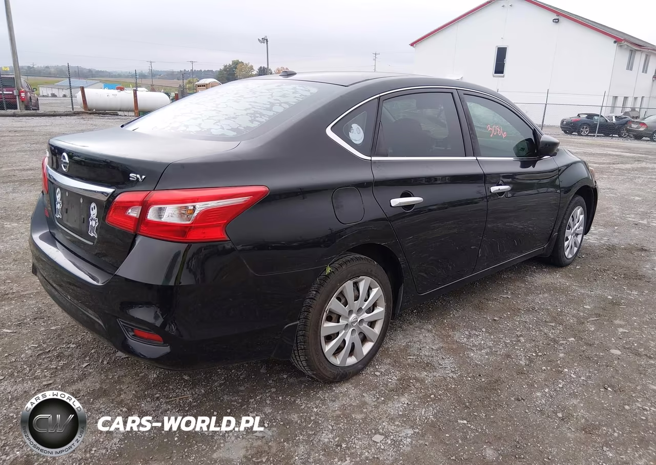 2017 Nissan Sentra Sv VIN:3N1AB7AP2HY376030 - 4