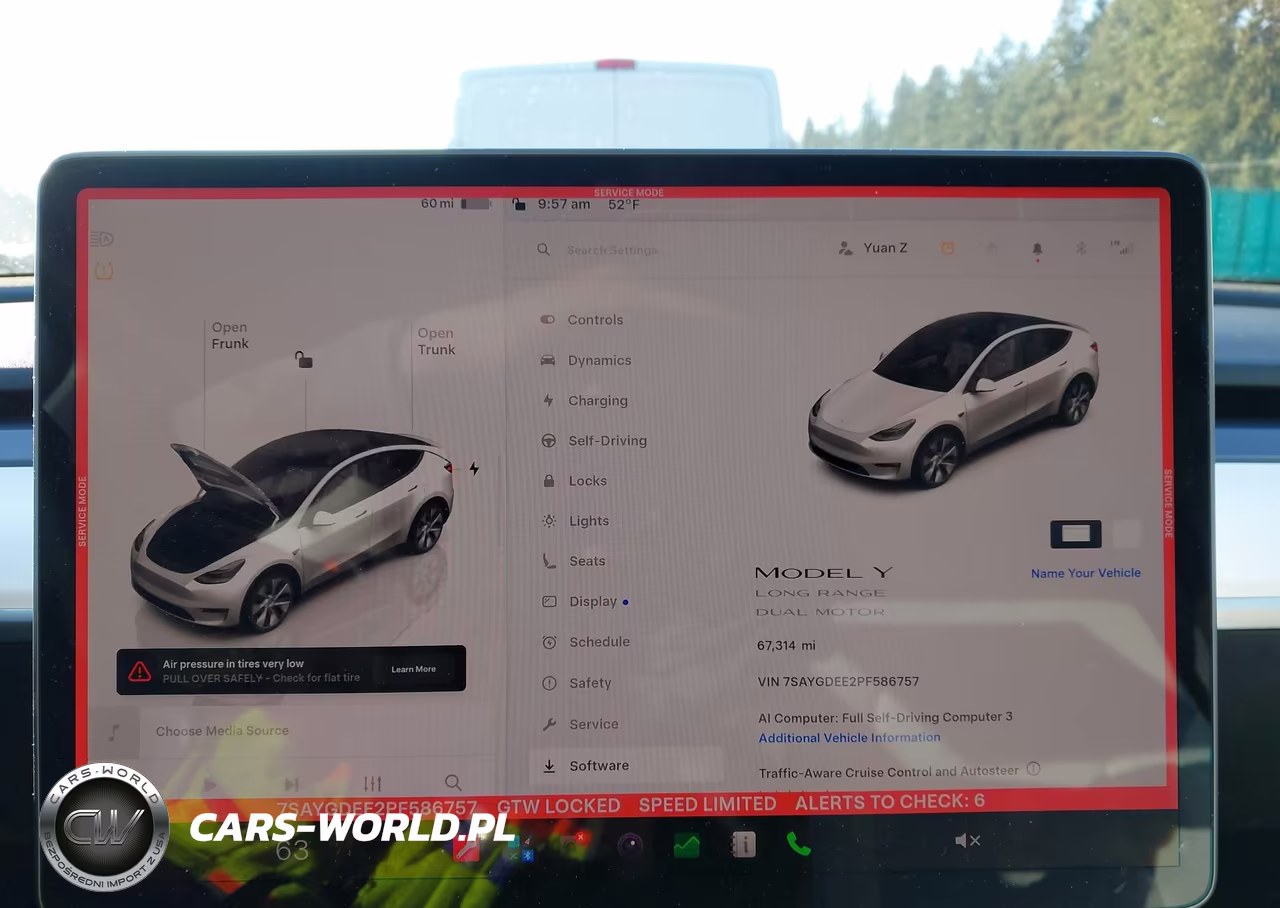 2023 Tesla Model Y Awd-Long Range Dual Motor All-Wheel Drive VIN:7SAYGDEE2PF586757 - 7