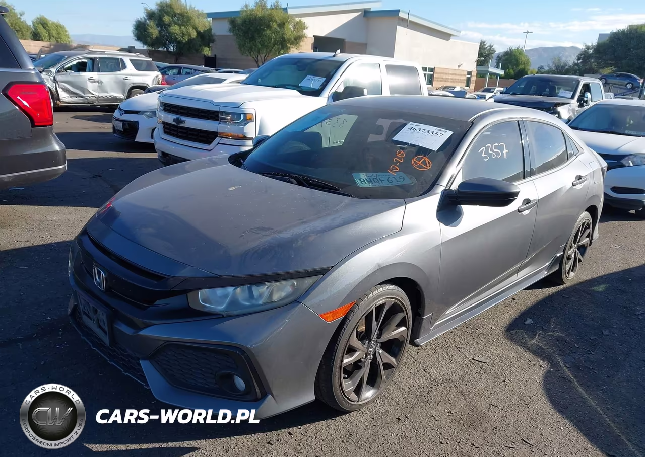 2018 Honda Civic Sport VIN:SHHFK7H49JU418708 - 2