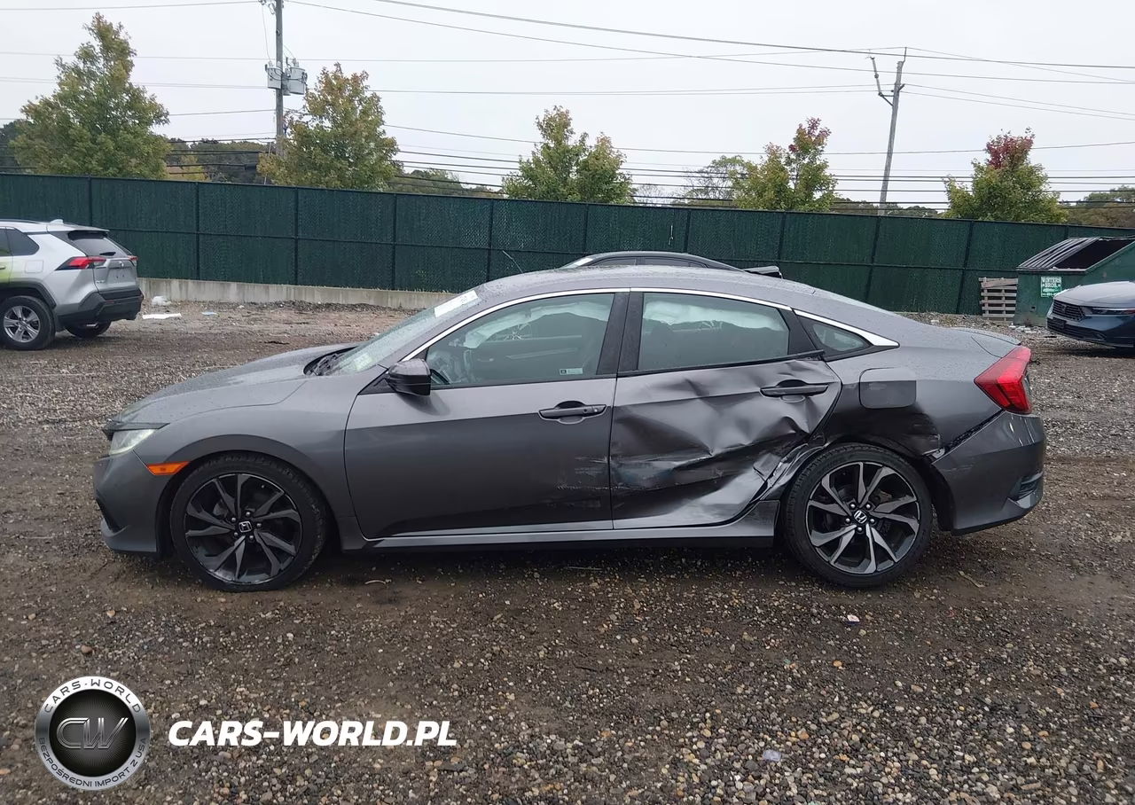 2019 Honda Civic Sport VIN:19XFC2F89KE207247 - 14