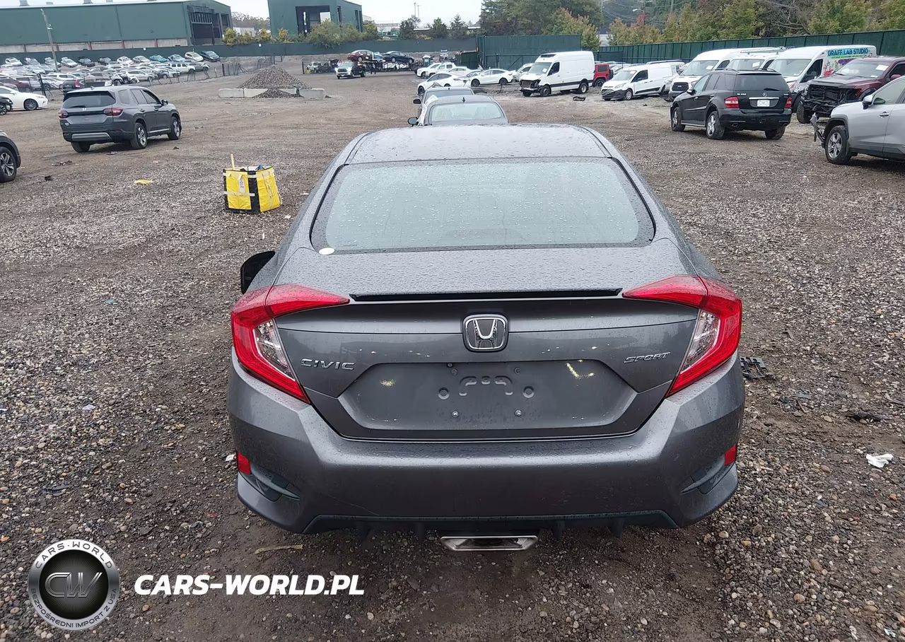2019 Honda Civic Sport VIN:19XFC2F89KE207247 - 16