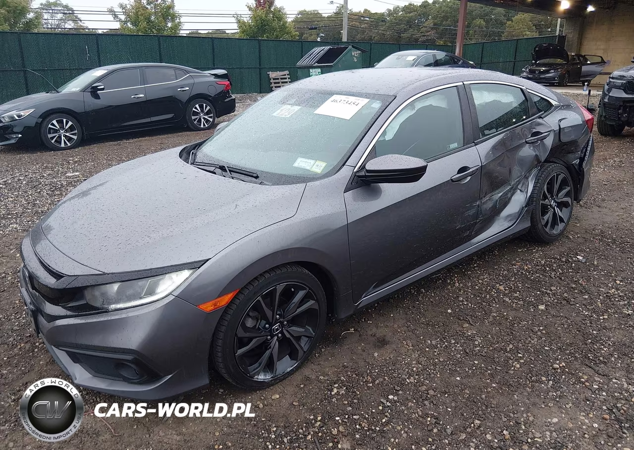 2019 Honda Civic Sport VIN:19XFC2F89KE207247 - 2