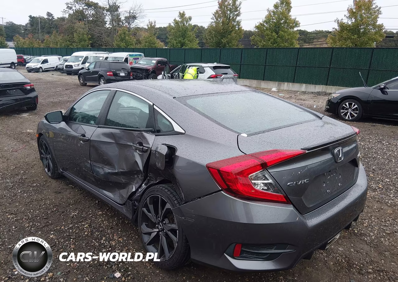 2019 Honda Civic Sport VIN:19XFC2F89KE207247 - 3