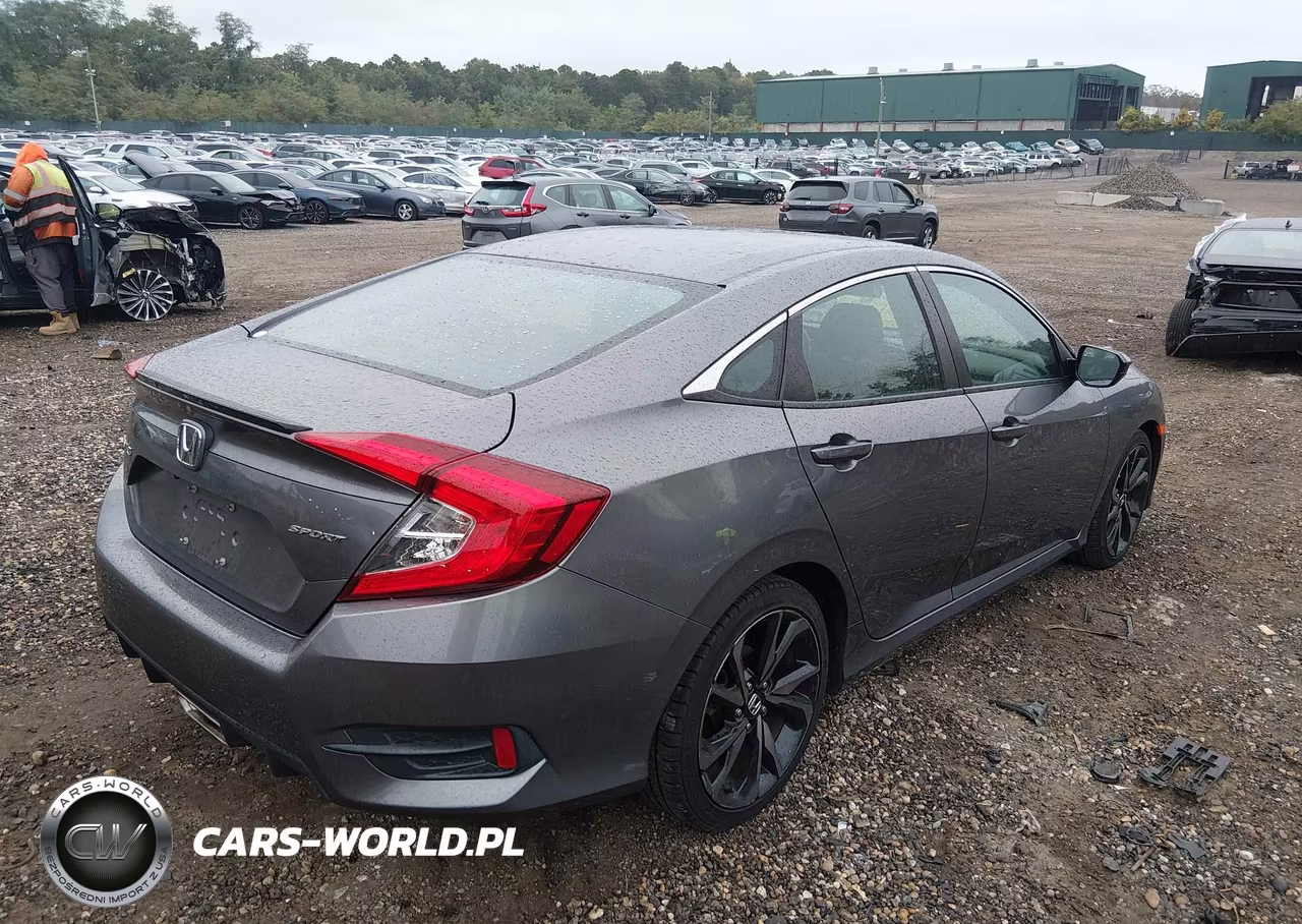 2019 Honda Civic Sport VIN:19XFC2F89KE207247 - 4