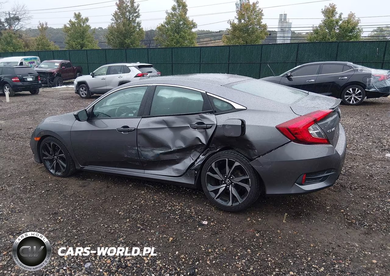 2019 Honda Civic Sport VIN:19XFC2F89KE207247 - 6
