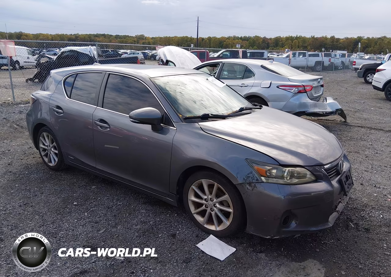 2012 Lexus Ct 200H Premium VIN:JTHKD5BH0C2092490 - 1