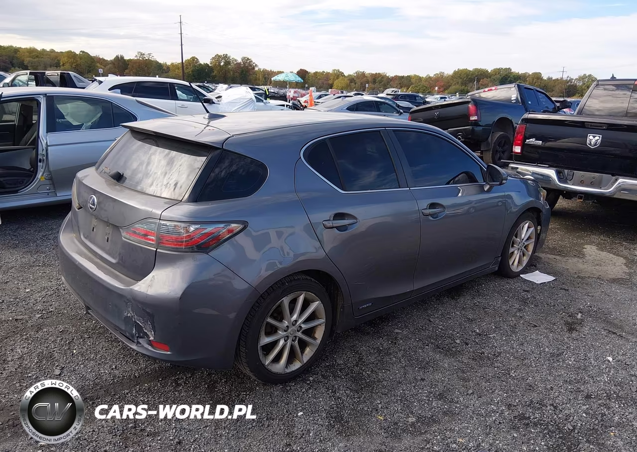 2012 Lexus Ct 200H Premium VIN:JTHKD5BH0C2092490 - 4