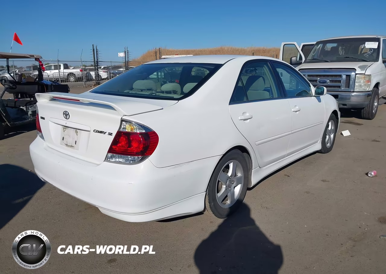 2005 Toyota Camry Se VIN:4T1BE30K75U419195 - 4