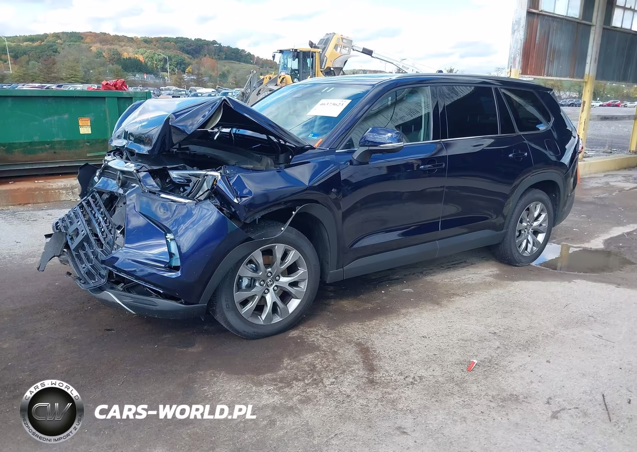 2025 Toyota Grand Highlander Hybrid Limited VIN:5TDACAB55SS056574 - 2