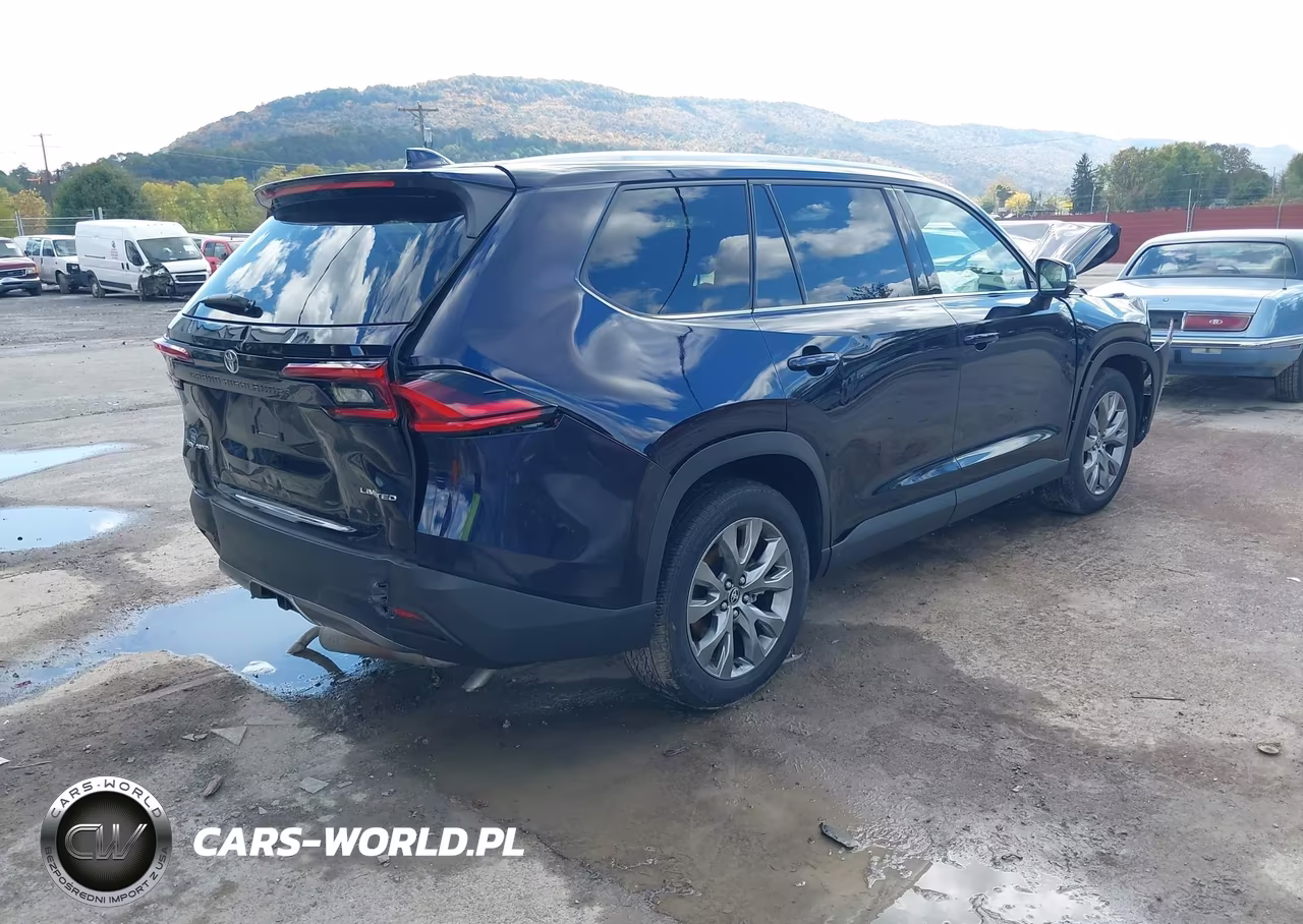 2025 Toyota Grand Highlander Hybrid Limited VIN:5TDACAB55SS056574 - 4