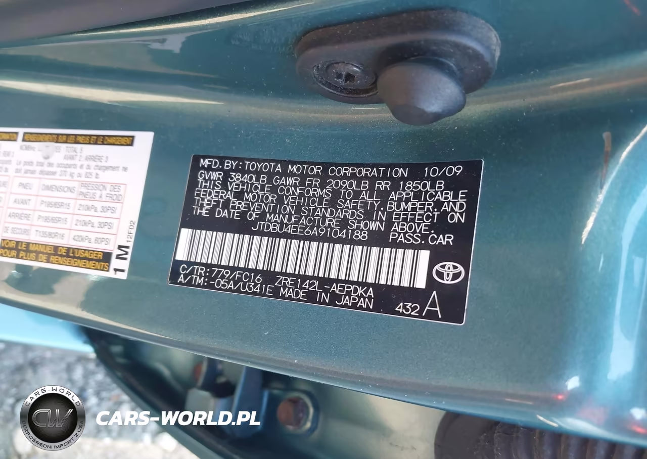 2010 Toyota Corolla Le VIN:JTDBU4EE6A9104188 - 9
