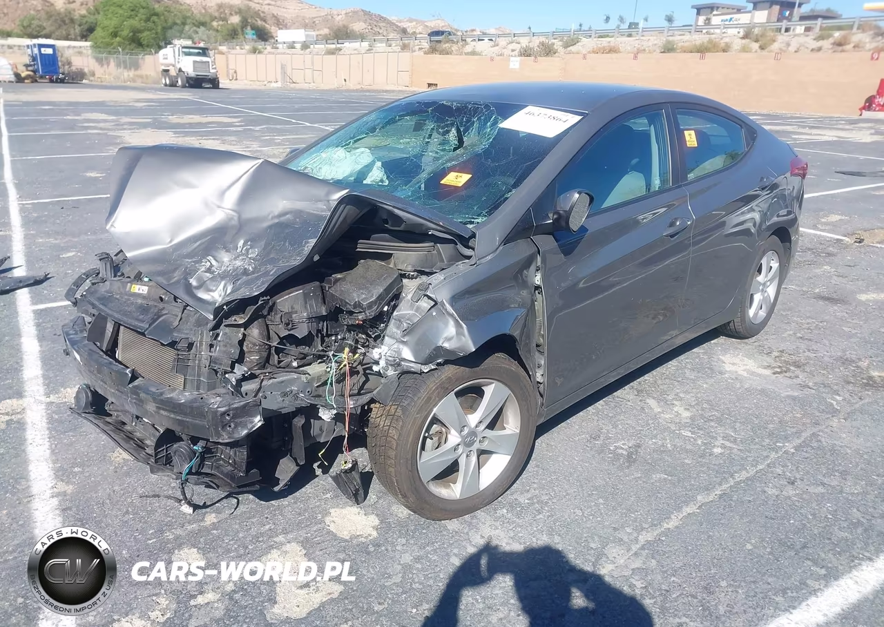 2013 Hyundai Elantra Gls VIN:5NPDH4AE7DH373735 - 2