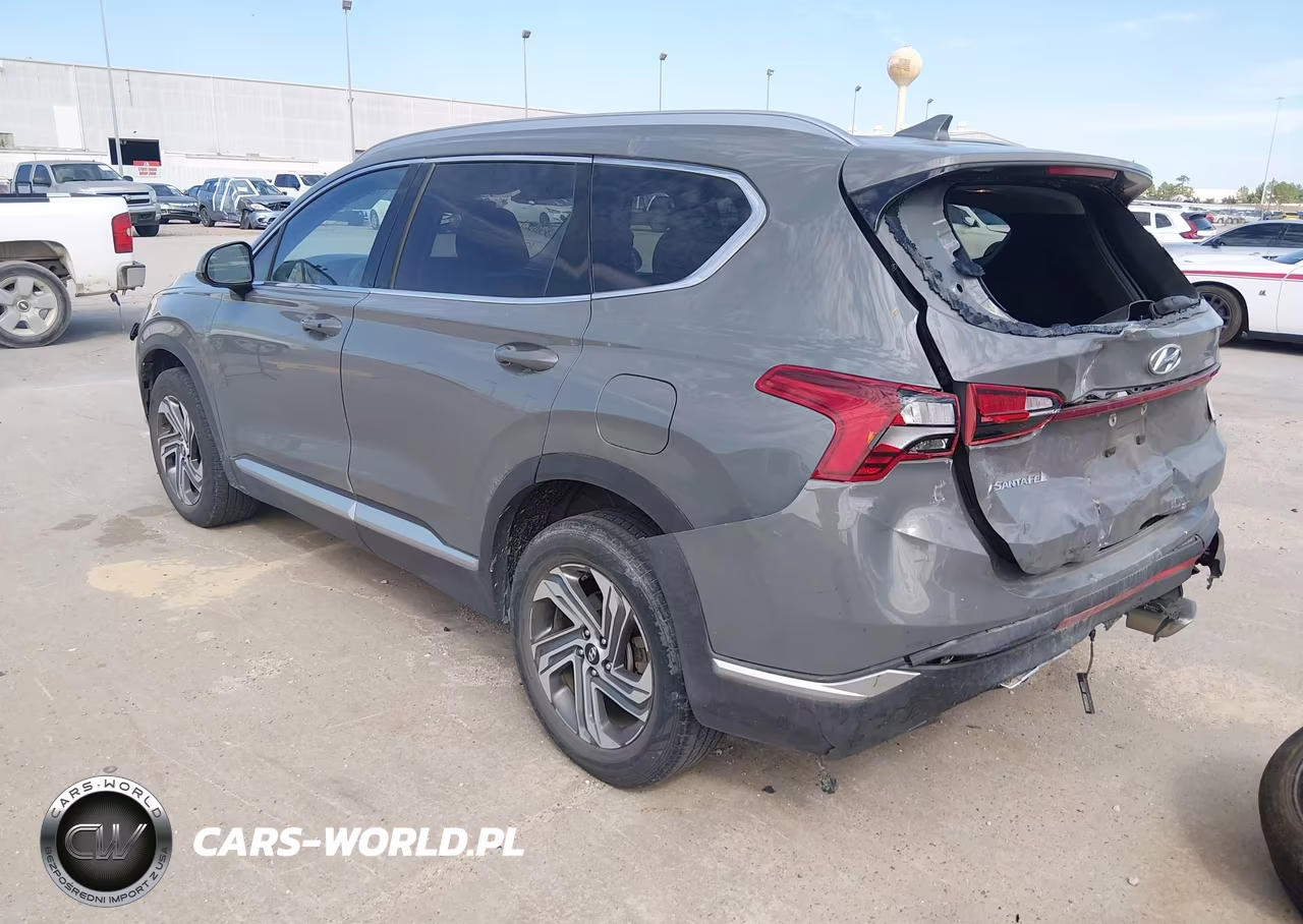 2021 Hyundai Santa Fe Sel VIN:5NMS24AJ0MH318076 - 3