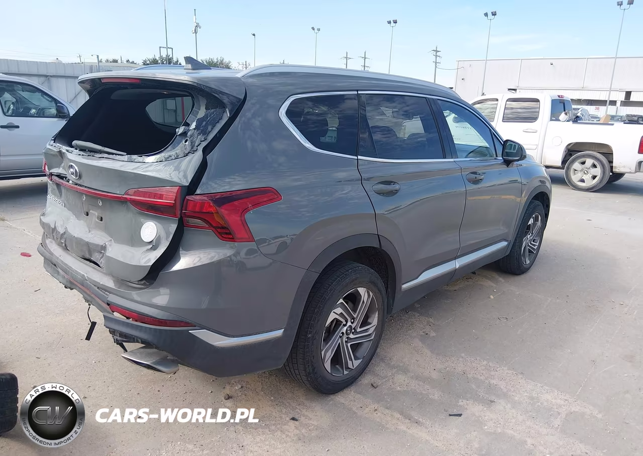 2021 Hyundai Santa Fe Sel VIN:5NMS24AJ0MH318076 - 4