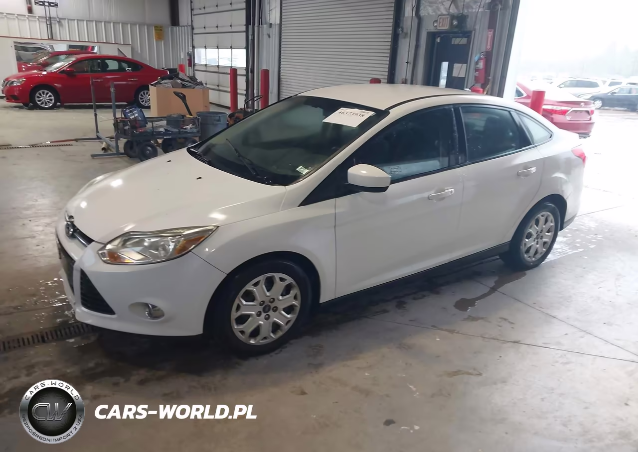 2012 Ford Focus Se VIN:1FAHP3F25CL396377 - 2