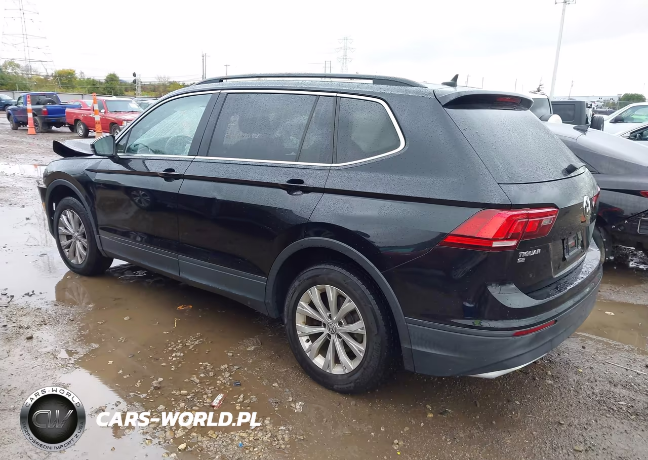 2019 Volkswagen Tiguan 2.0T Se-2.0T Sel-2.0T Sel R-Line-2.0T Sel R-Line Black VIN:3VV2B7AX6KM107658 - 3
