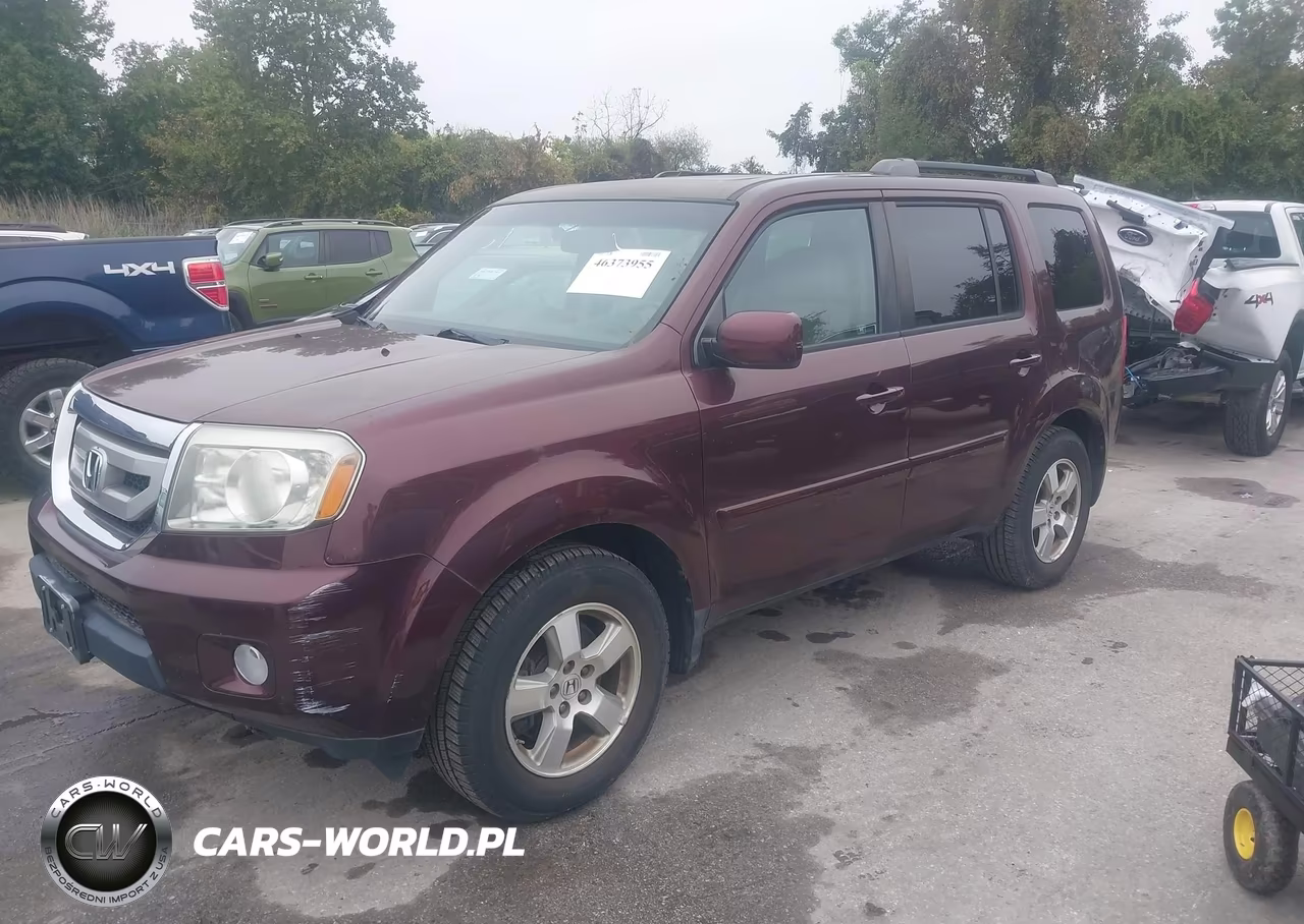 2011 Honda Pilot Ex-L VIN:5FNYF4H71BB074574 - 2