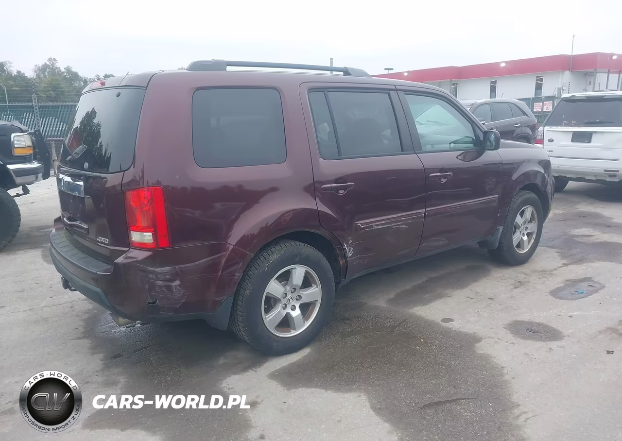 2011 Honda Pilot Ex-L VIN:5FNYF4H71BB074574 - 4