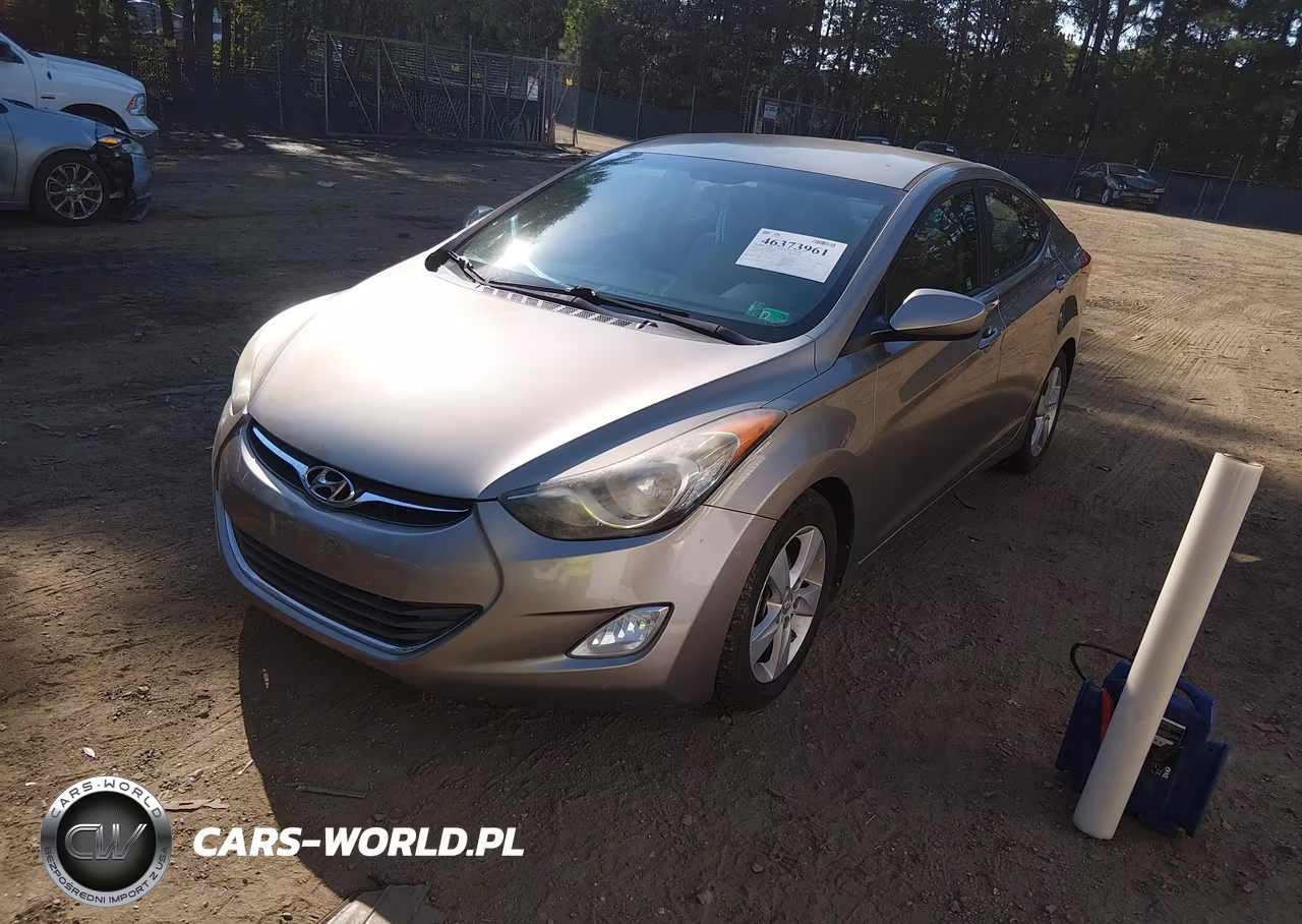 2013 Hyundai Elantra Gls VIN:5NPDH4AE1DH316964 - 2