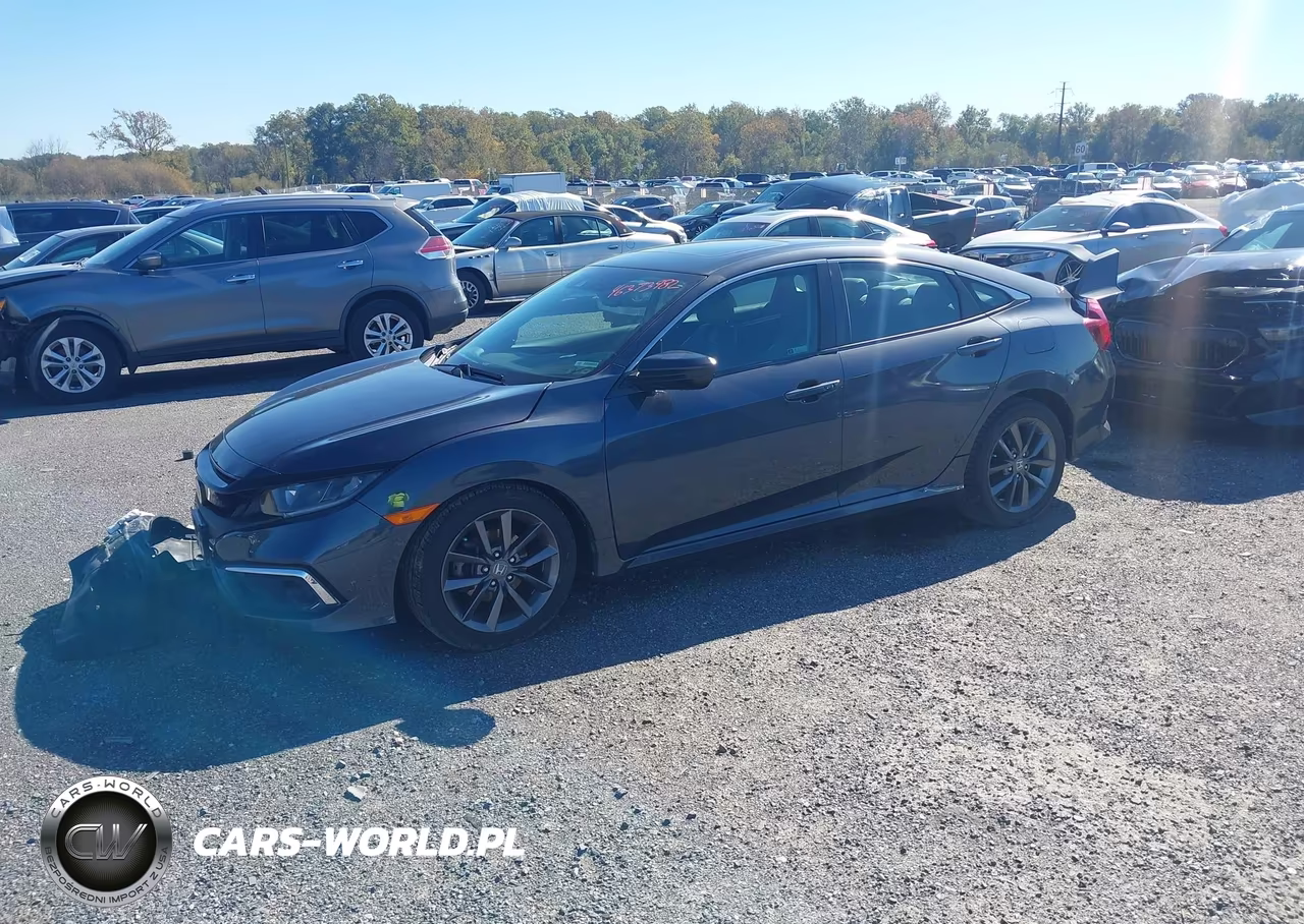 2021 Honda Civic Ex-L VIN:2HGFC1F74MH702966 - 2