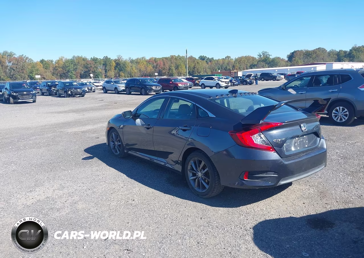 2021 Honda Civic Ex-L VIN:2HGFC1F74MH702966 - 3