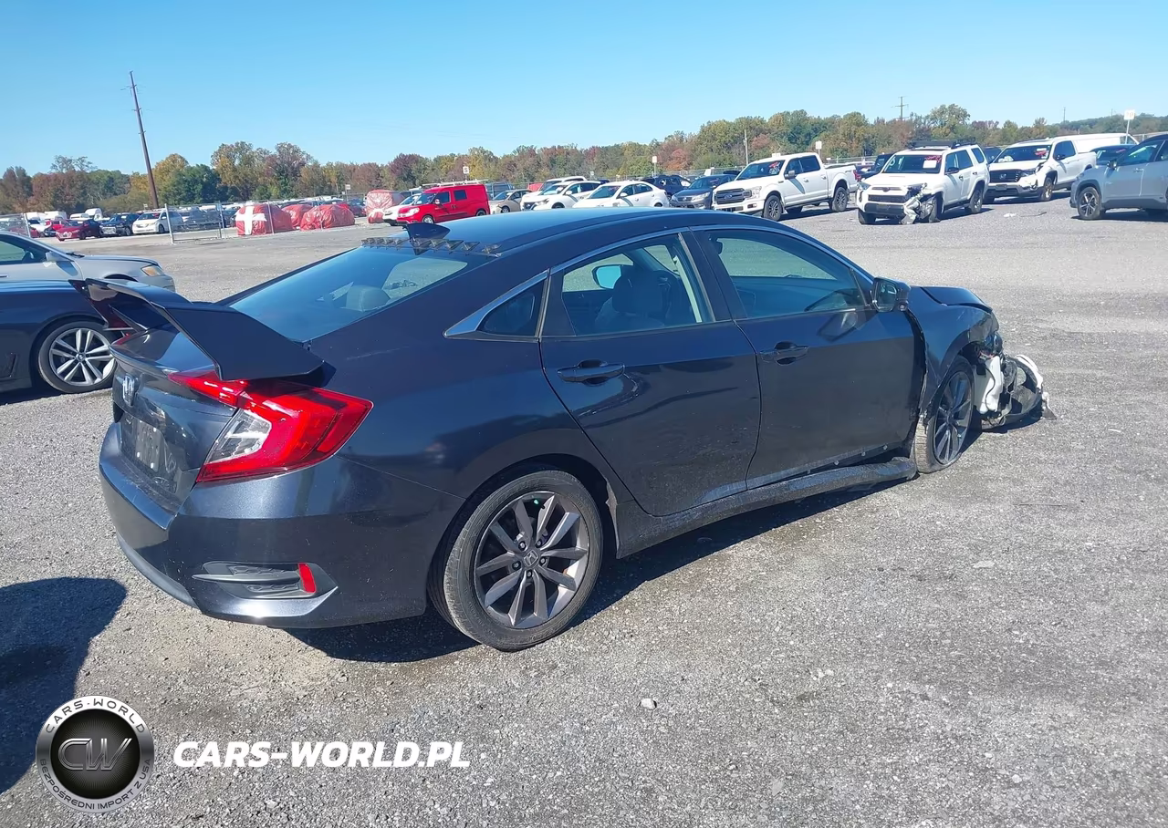 2021 Honda Civic Ex-L VIN:2HGFC1F74MH702966 - 4