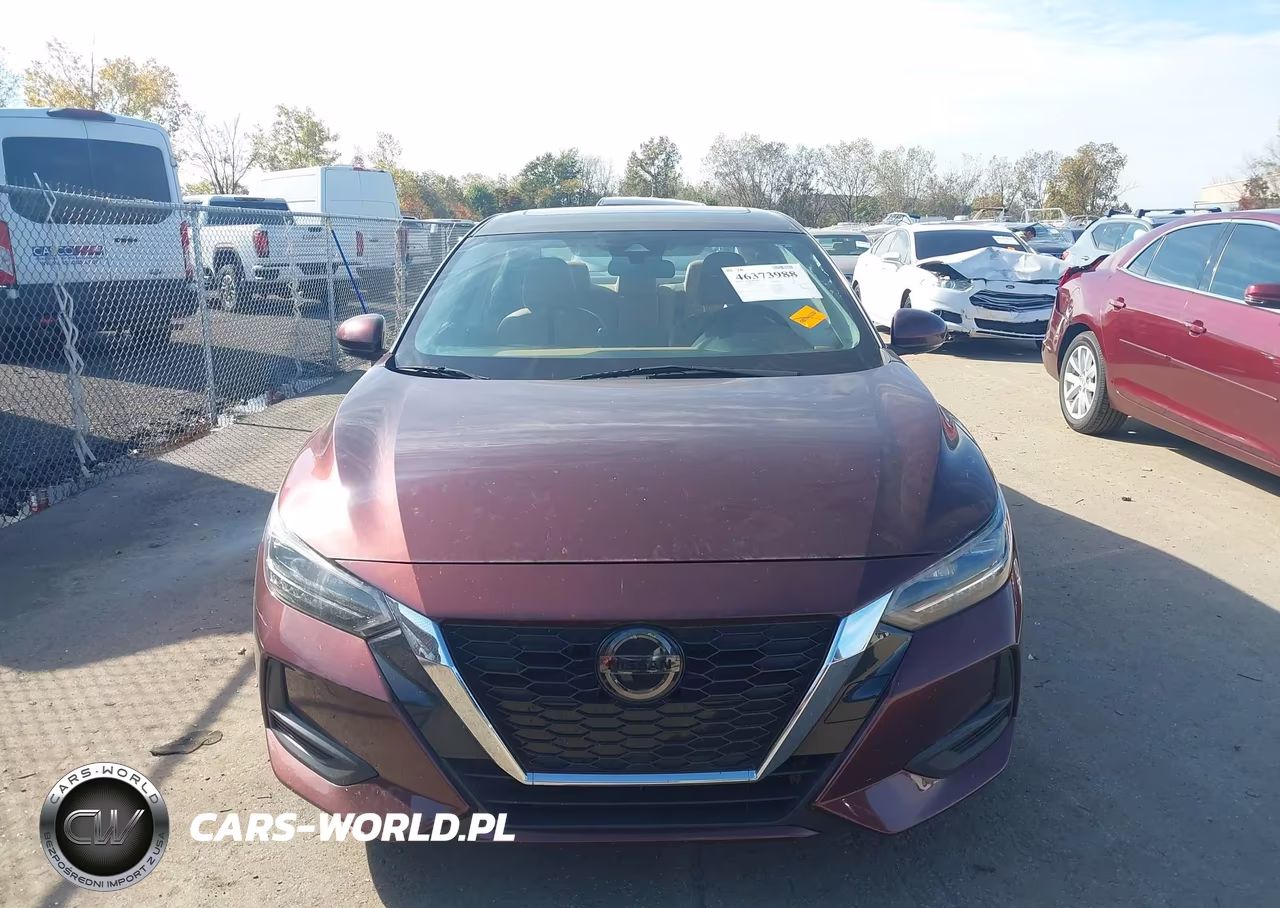 2020 Nissan Sentra Sv Xtronic Cvt VIN:3N1AB8CV6LY269699 - 12