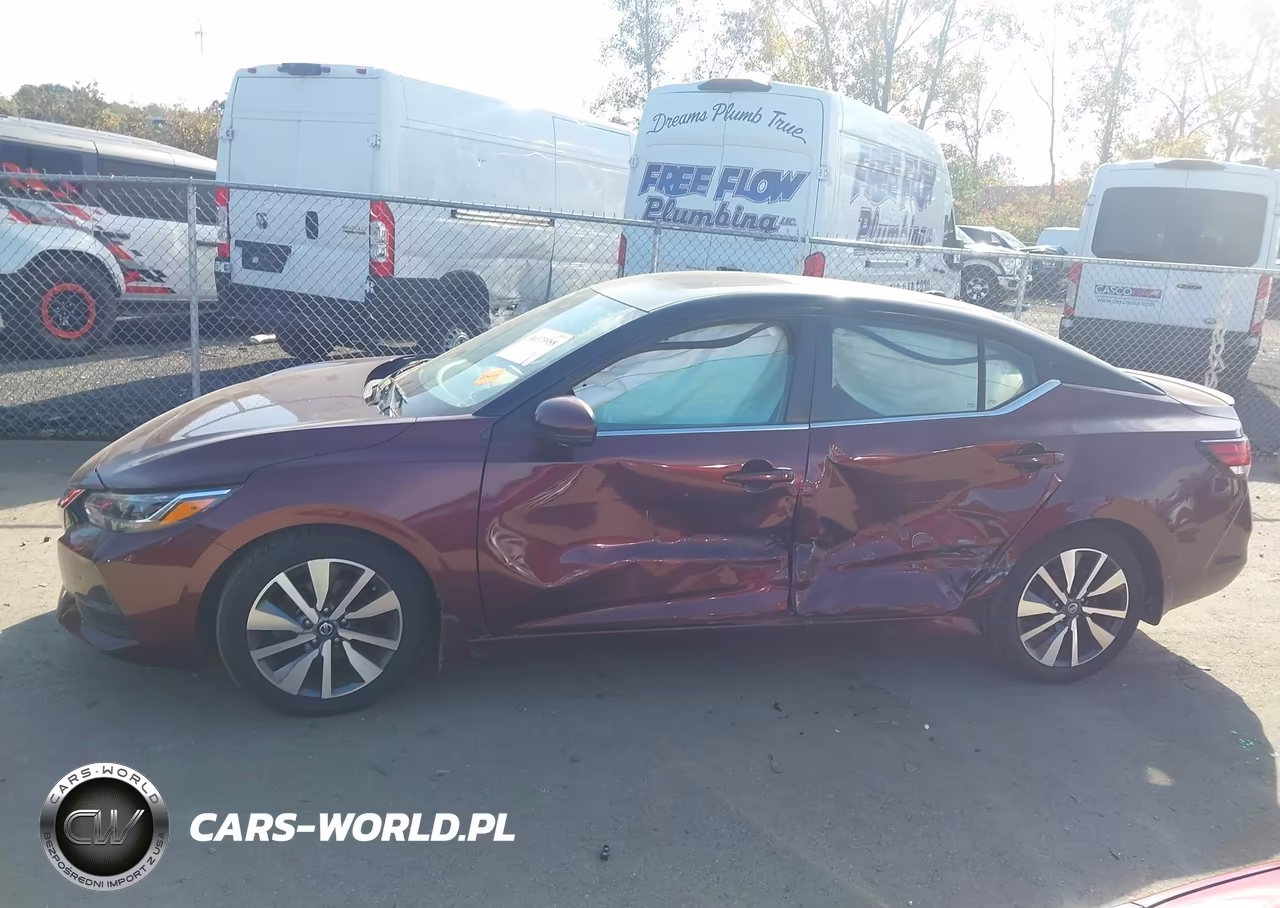 2020 Nissan Sentra Sv Xtronic Cvt VIN:3N1AB8CV6LY269699 - 14