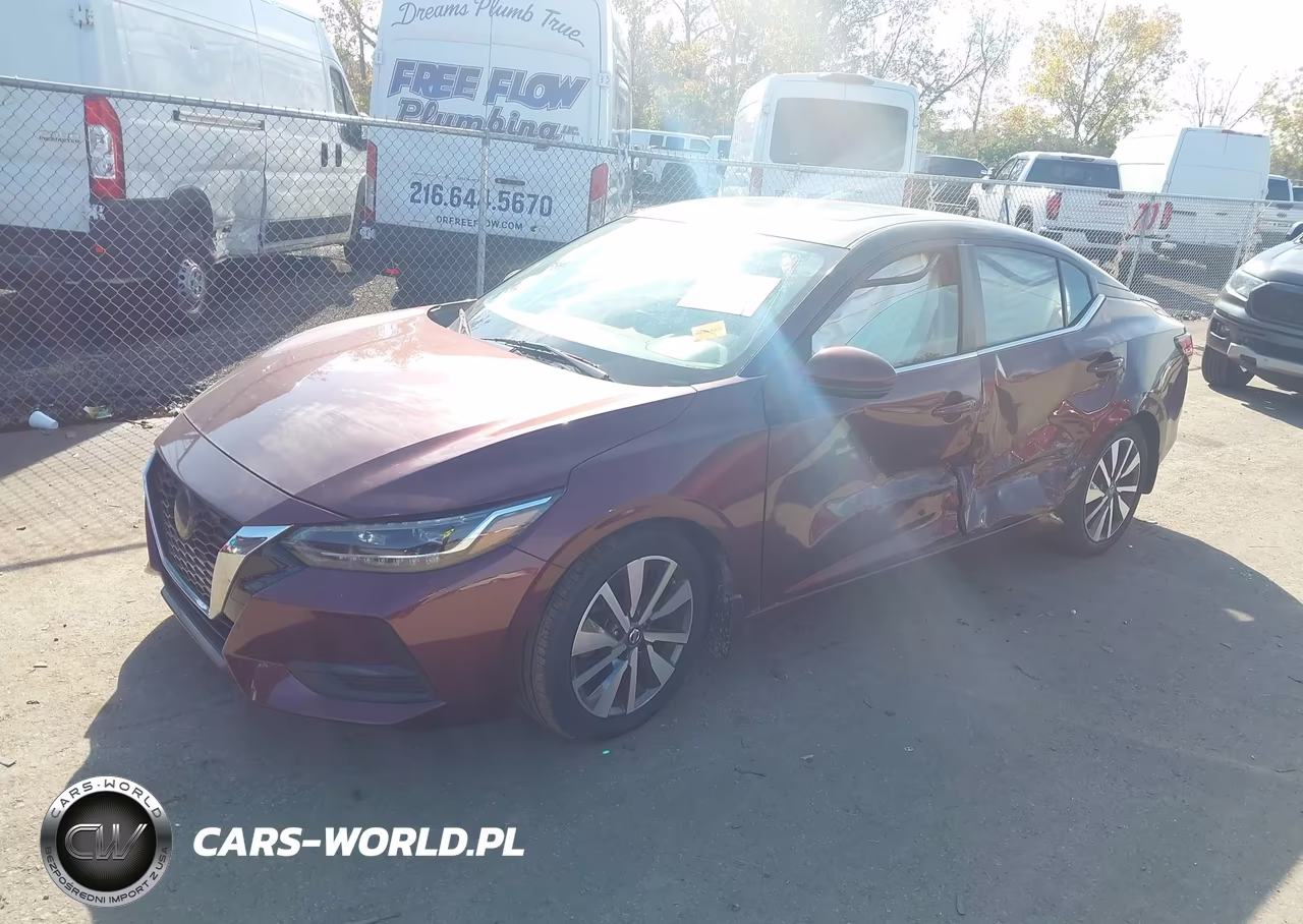 2020 Nissan Sentra Sv Xtronic Cvt VIN:3N1AB8CV6LY269699 - 2