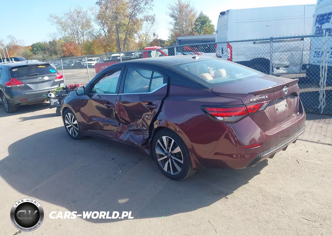 2020 Nissan Sentra Sv Xtronic Cvt VIN:3N1AB8CV6LY269699 - 3