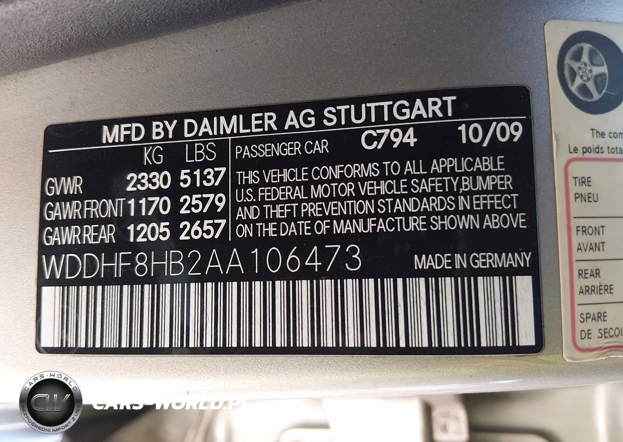 2010 Mercedes-Benz E 350 4Matic VIN:WDDHF8HB2AA106473 - 9