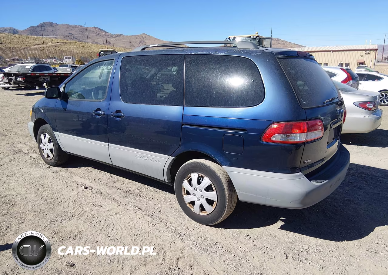 2002 Toyota Sienna Le VIN:4T3ZF13C42U420960 - 3