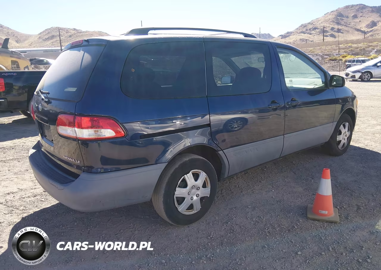 2002 Toyota Sienna Le VIN:4T3ZF13C42U420960 - 4