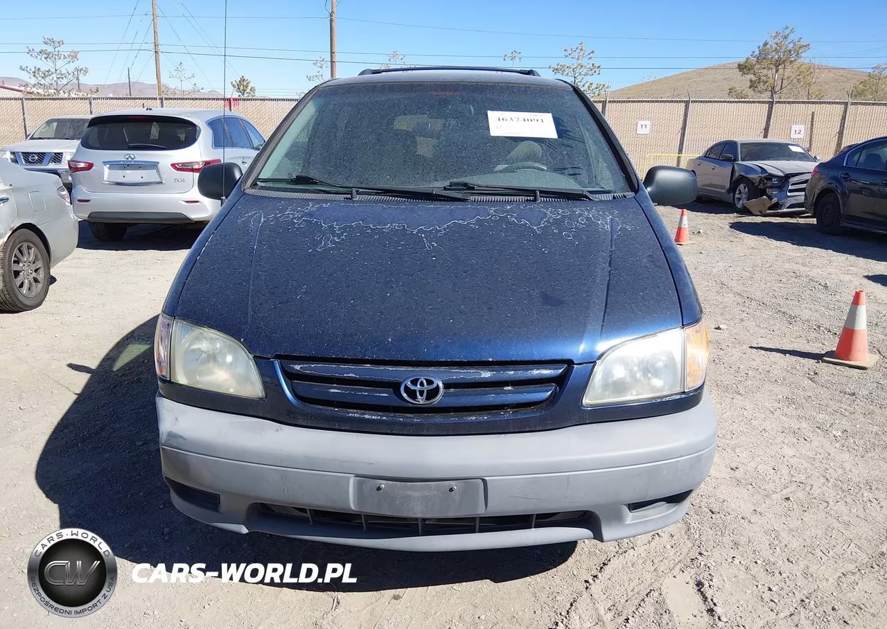 2002 Toyota Sienna Le VIN:4T3ZF13C42U420960 - 6