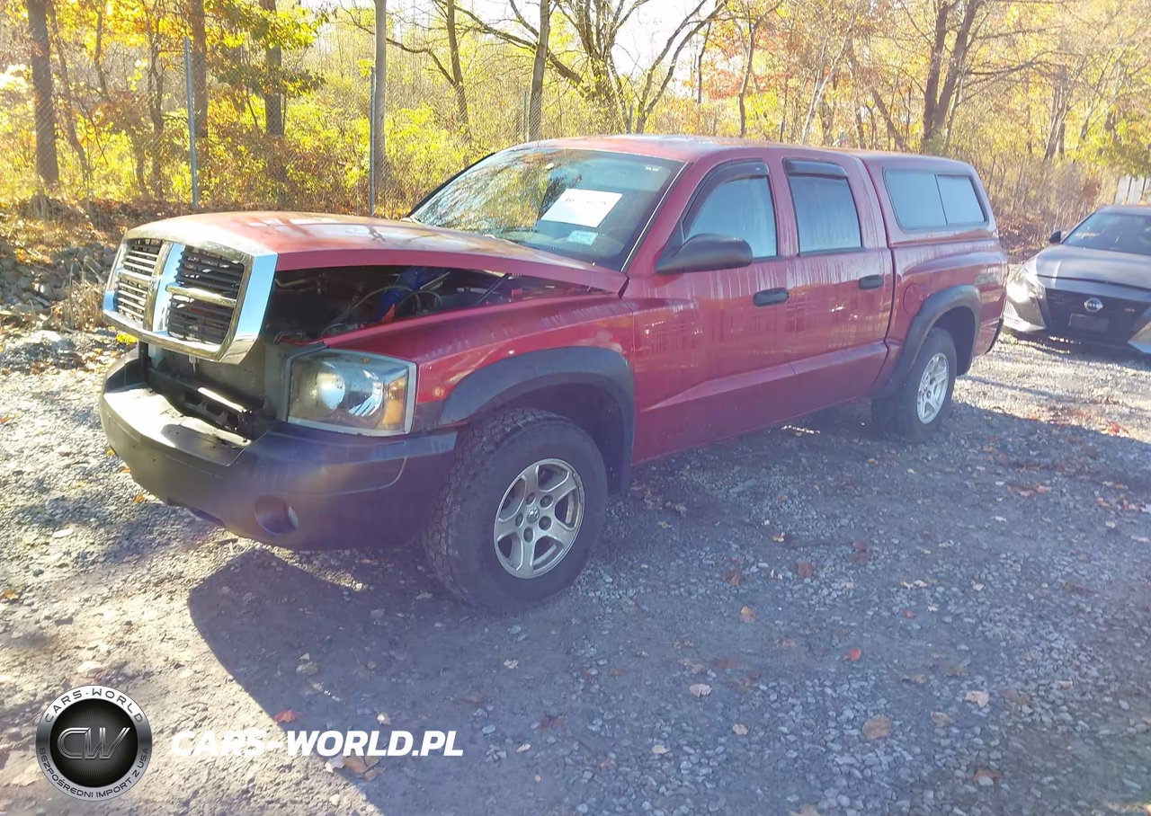 2007 Dodge Dakota Quad-St VIN:1D7HE28K67S261224 - 2