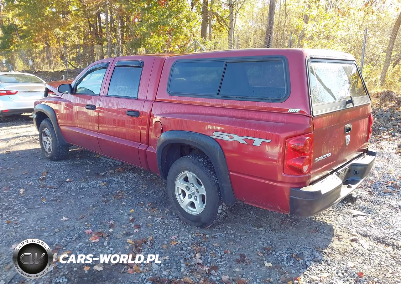 2007 Dodge Dakota Quad-St VIN:1D7HE28K67S261224 - 3