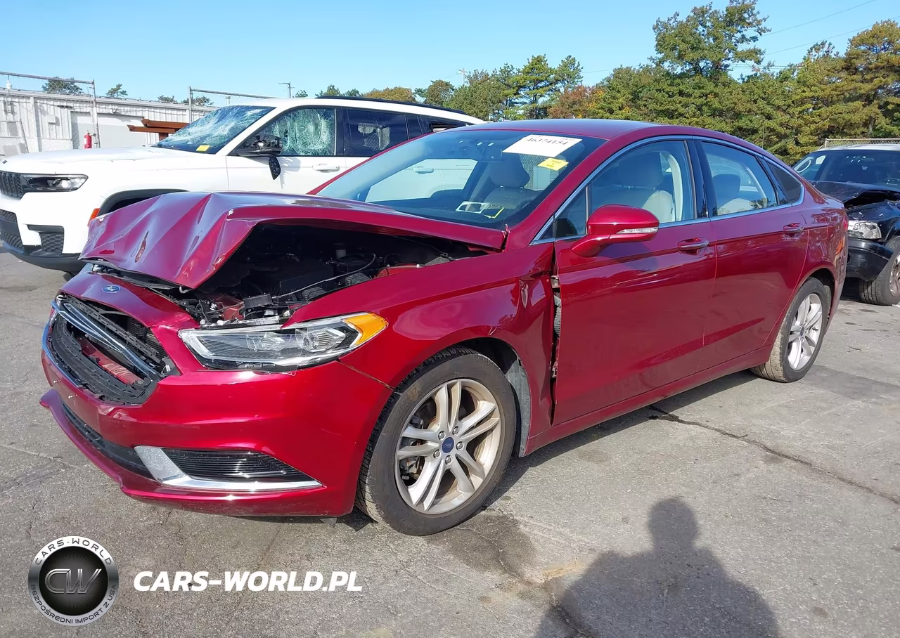2018 Ford Fusion Se VIN:3FA6P0HD6JR265493 - 2