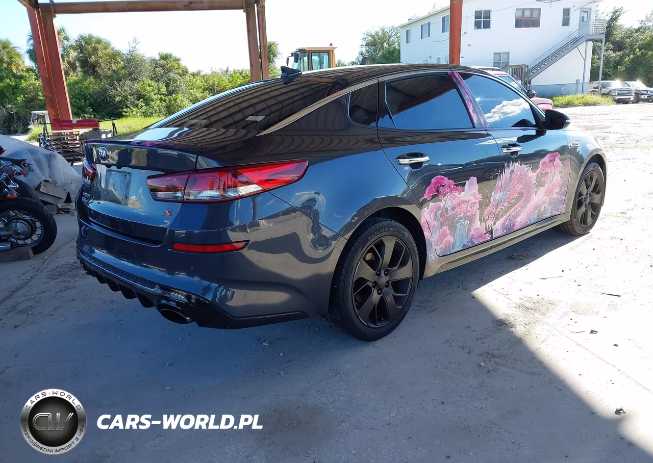 2019 Kia Optima S VIN:5XXGT4L39KG288931 - 4