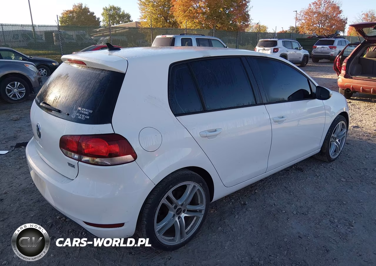 2012 Volkswagen Golf Tdi 4-Door VIN:WVWNM7AJ6CW098933 - 4