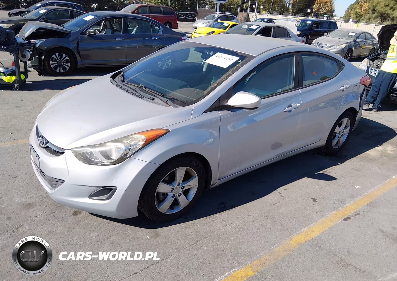 2013 Hyundai Elantra Gls VIN:5NPDH4AEXDH302206 - 2