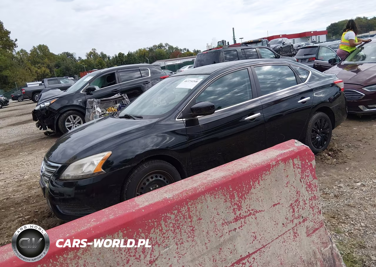 2013 Nissan Sentra Sv VIN:1N4AB7AP1DN904490 - 2