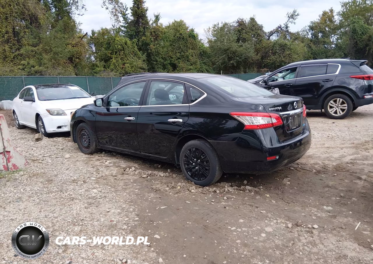 2013 Nissan Sentra Sv VIN:1N4AB7AP1DN904490 - 3