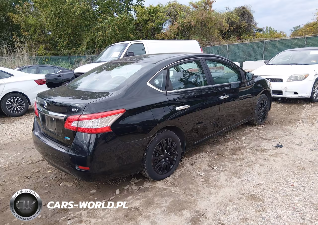 2013 Nissan Sentra Sv VIN:1N4AB7AP1DN904490 - 4