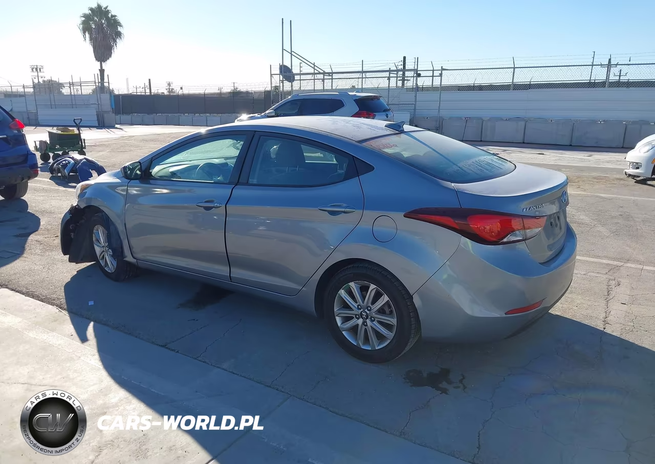 2016 Hyundai Elantra Se VIN:KMHDH4AE5GU542673 - 3
