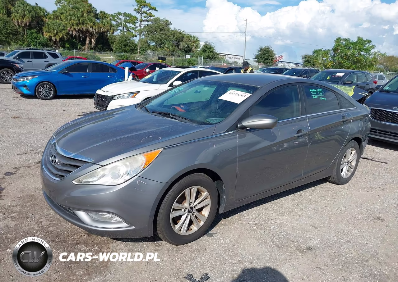 2013 Hyundai Sonata Gls VIN:5NPEB4AC0DH782020 - 2