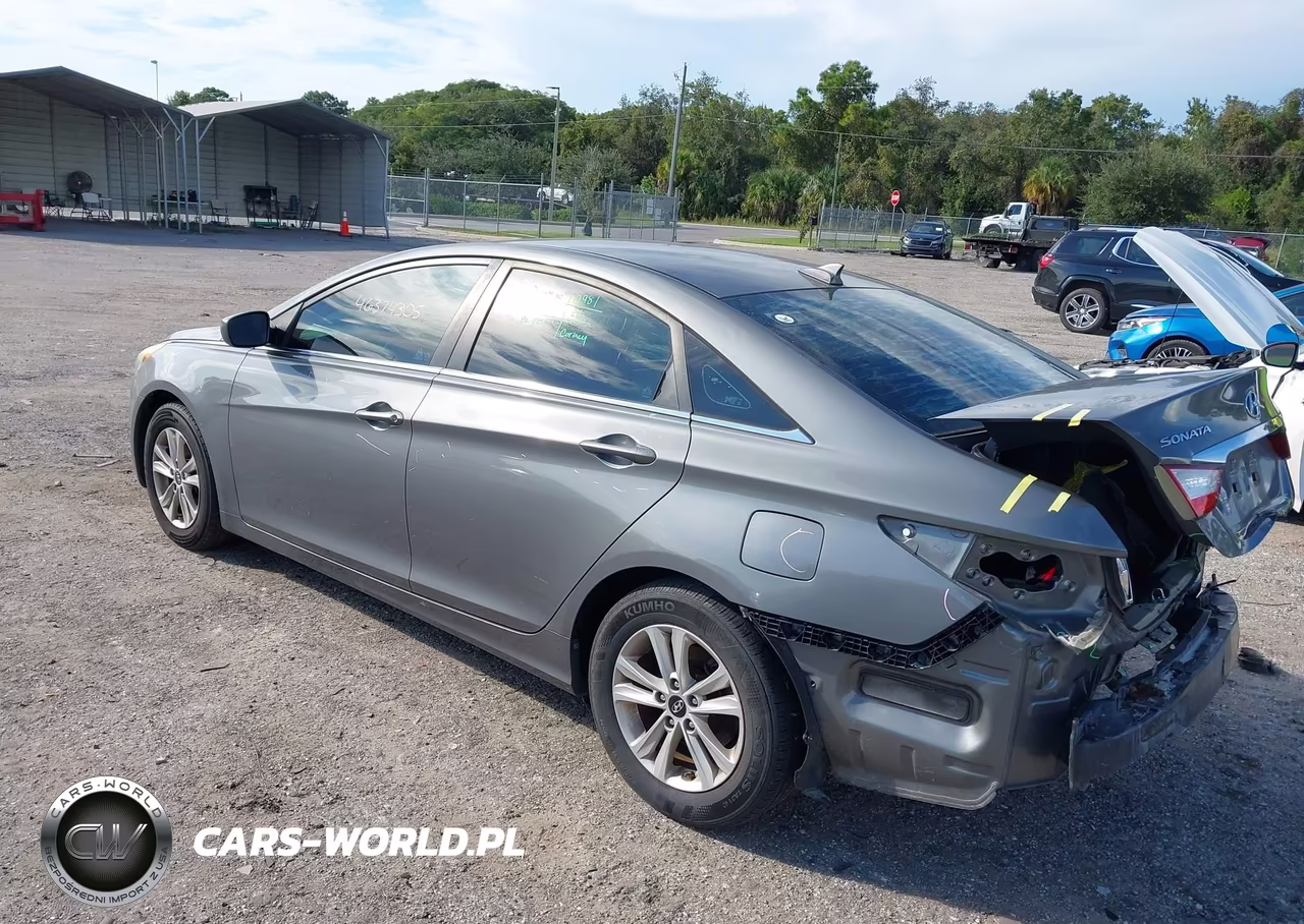 2013 Hyundai Sonata Gls VIN:5NPEB4AC0DH782020 - 3