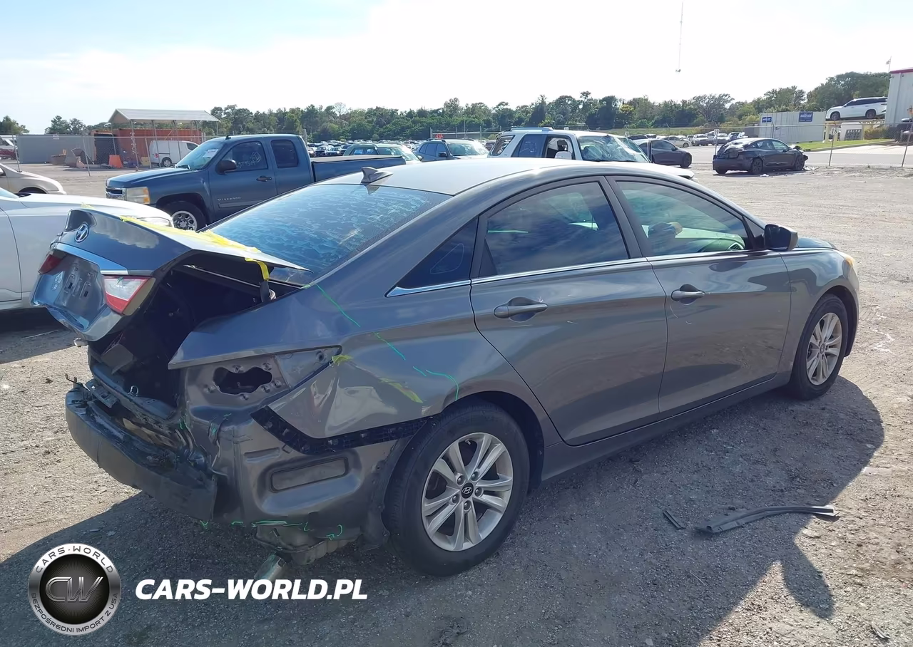 2013 Hyundai Sonata Gls VIN:5NPEB4AC0DH782020 - 4