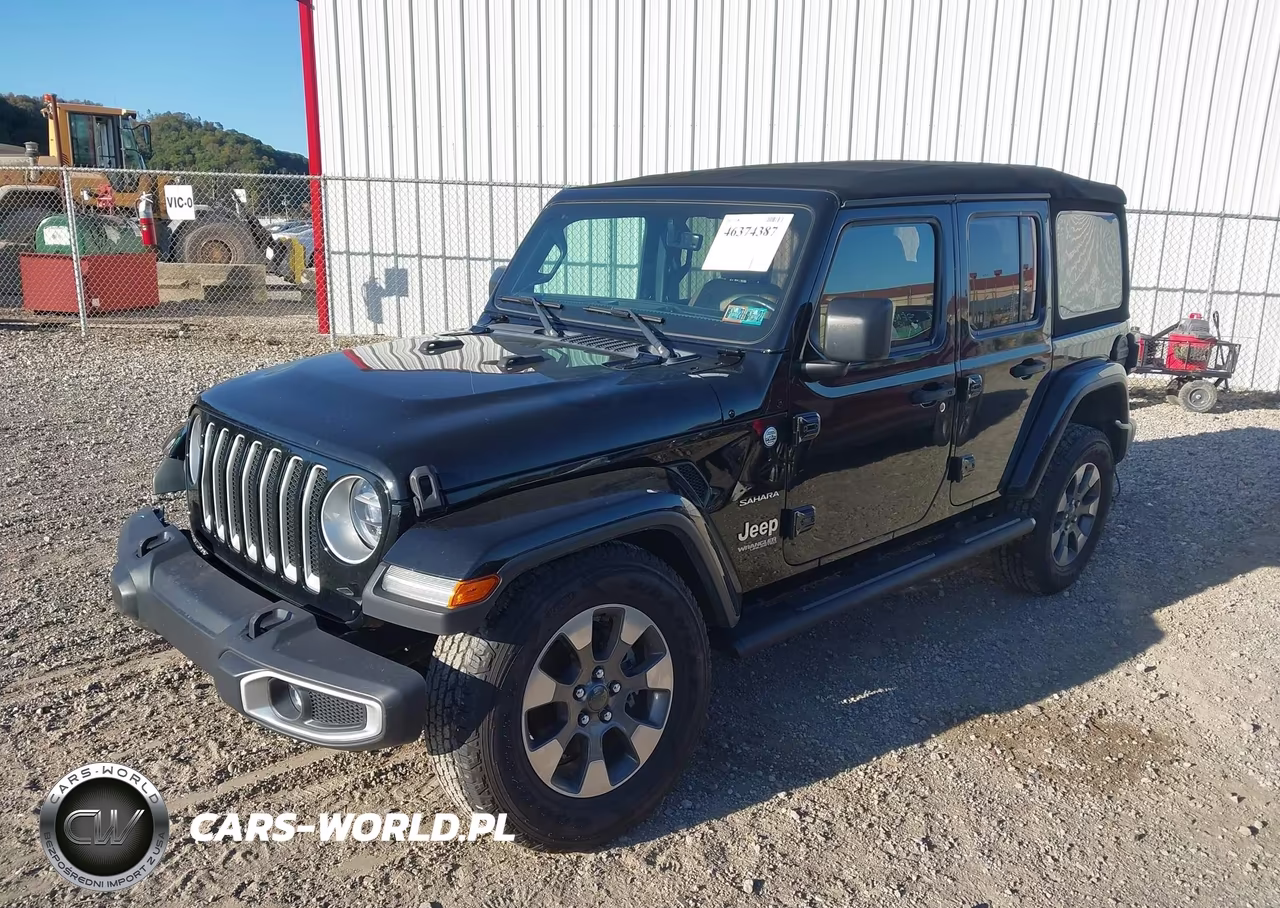 2020 Jeep Wrangler Unlimited Sahara 4X4 VIN:1C4HJXEN4LW148795 - 2