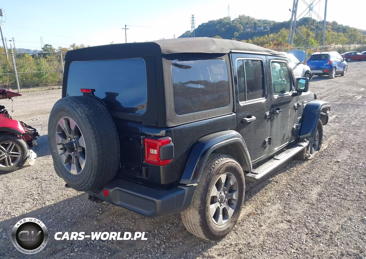2020 Jeep Wrangler Unlimited Sahara 4X4 VIN:1C4HJXEN4LW148795 - 4