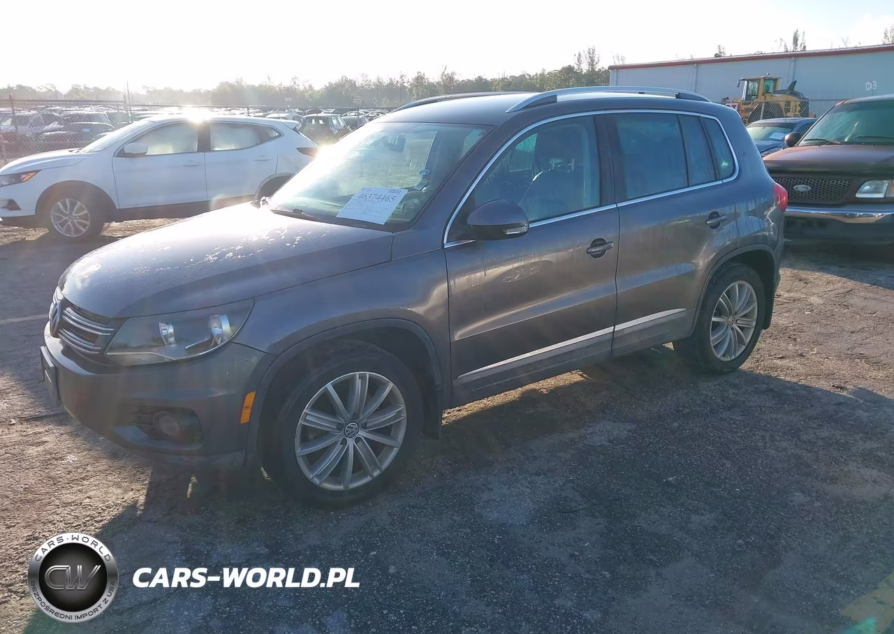 2013 Volkswagen Tiguan Se VIN:WVGBV3AX9DW608489 - 2
